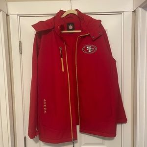NFL 49er's Rain Jacket